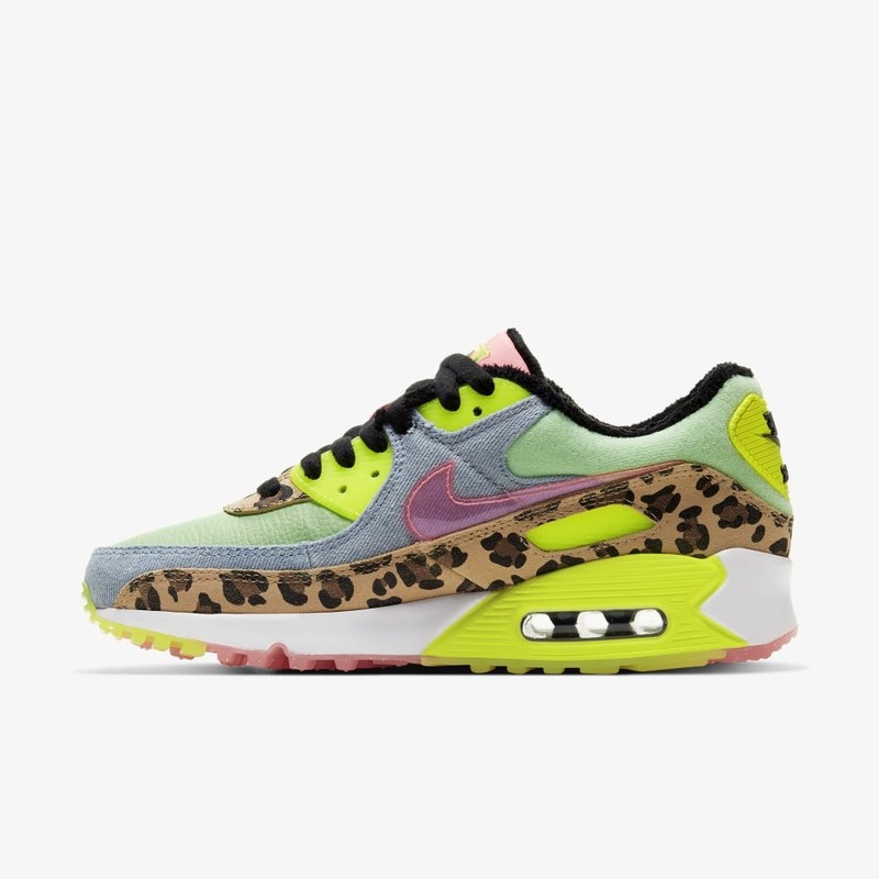 Nike air max 90 fluorescent green best sale